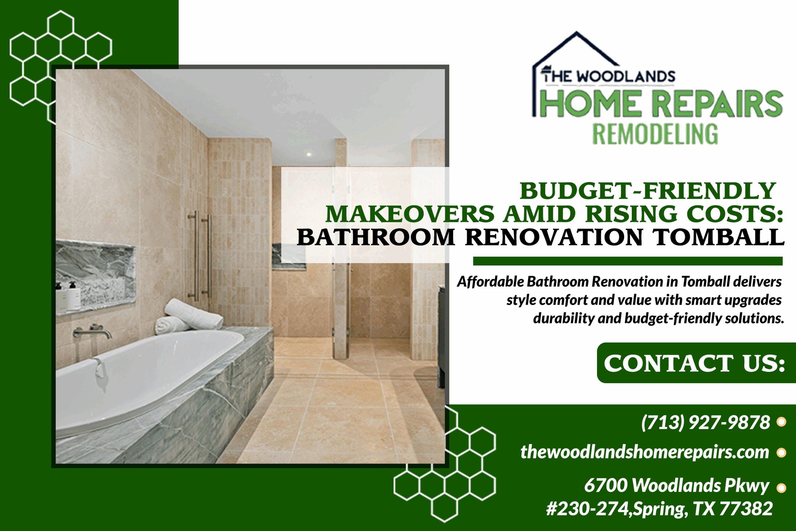 Bathroom Renovation in Tomball